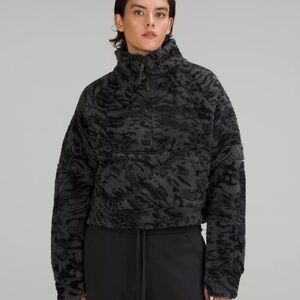 Lululemon Cropped Fleece Pullover